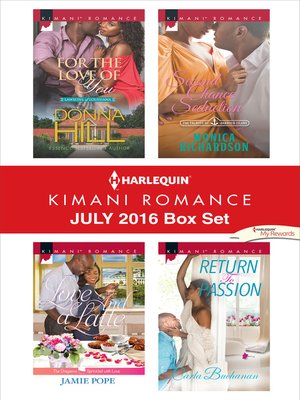 cover image of Harlequin Kimani Romance July 2016 Box Set